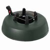 Gardenised Automatic Plastic Green Foot Pedal Christmas Tree Stand, Large 14.5-inch Dia x 3.5-inch Height QI003954.L